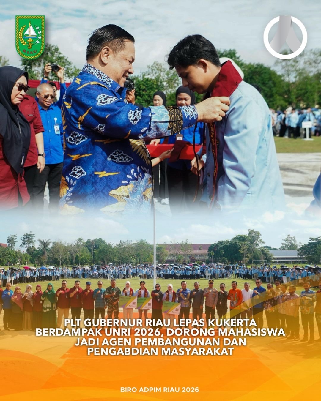 Iklan Plt Gubri KKN Unri 2026